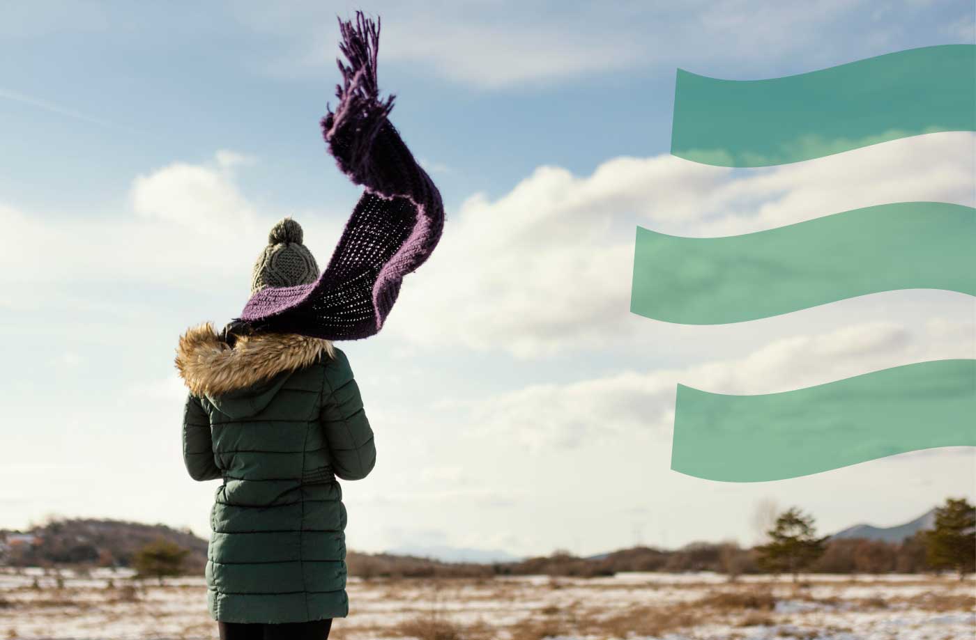 Suchý zimní vzduch